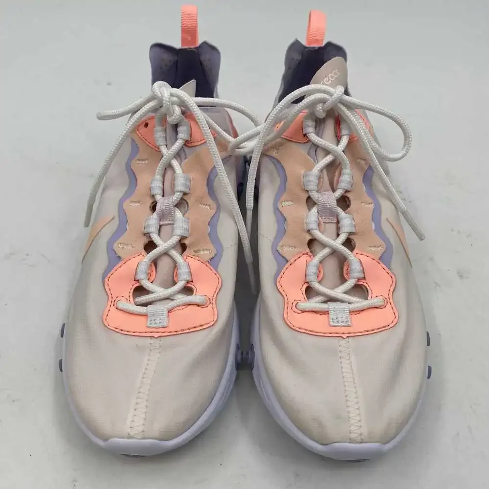 Nike Pink White React Element Sneakers | Women’s Size 8